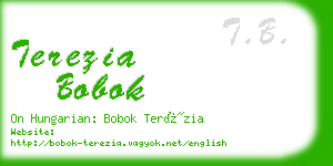 terezia bobok business card